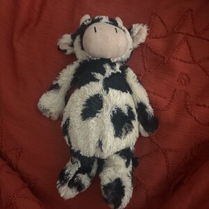 Jellycat Black and White Cow Plush
